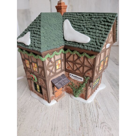 Dept 56 58331 T. Puddlewick Spectacle shop dickens village accessory xmas - Picture 3 of 7